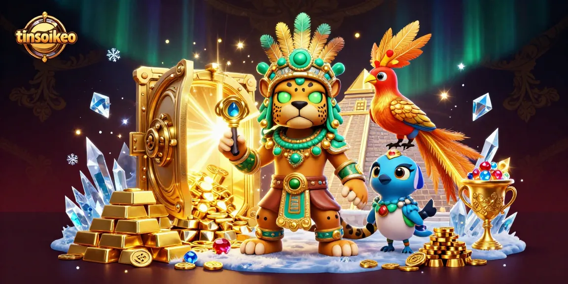 Experience thrilling moments with tinsoikeo in a vibrant casino scene filled with treasures.