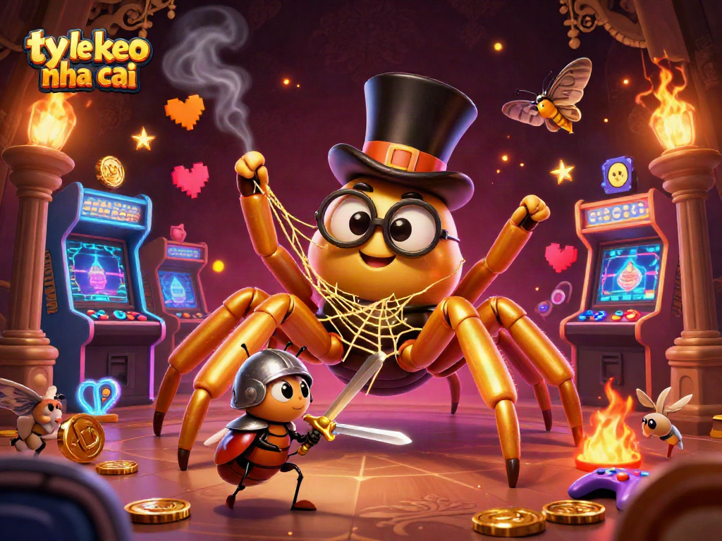 Experience engaging ty le keo nha cai as vibrant characters and casino elements create an immersive gambling atmosphere.